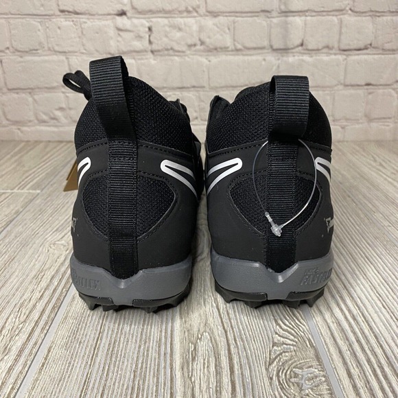 Nike Alpha Menace 3 Shark Football Cleats Men’s 8 Black CV0582-010 New - Picture 6 of 8